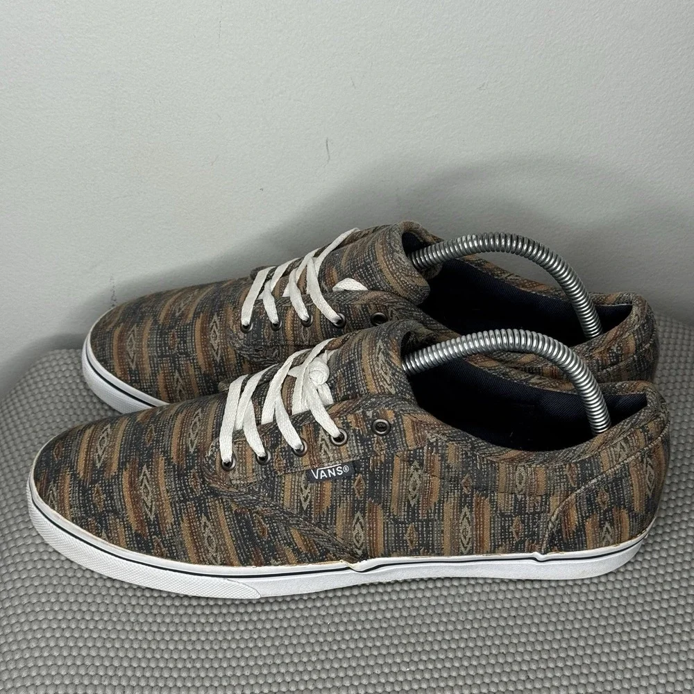Vans Shoes Sneakers Women 9.5 Multicolor Aztec‎ Skateboarding